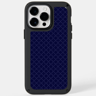 Dark Blue Islamic Geometric Pattern Speck iPhone 14 Pro Max Case