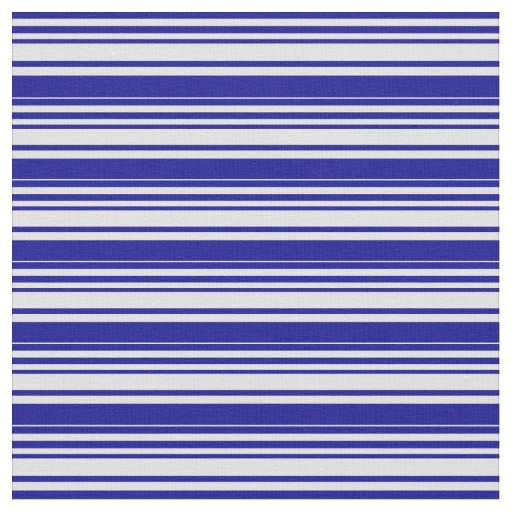 Dark Blue & Lavender Stripes Fabric