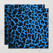 Dark Blue Leopard Print (Front/Back)