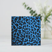 Dark Blue Leopard Print (Standing Front)