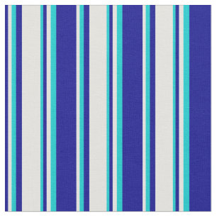 Dark Blue, Light Cyan & Dark Turquoise Colored Fabric
