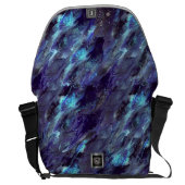 Dark Blue Liquid camo Bag (Back Open)