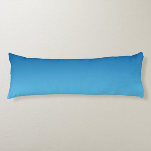Dark Blue Ombre Body Pillow