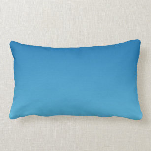 “Dark Blue Ombre” Lumbar Pillow