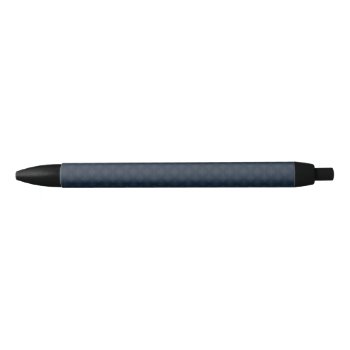 Dark Blue Pattern – Classy Men’s Monogram Black Ink Pen by MagnificentMonograms at Zazzle