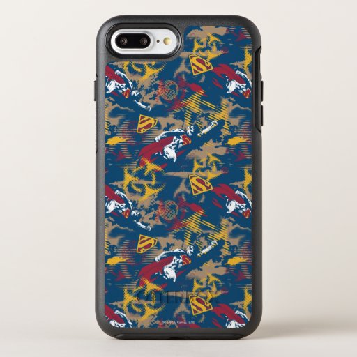 Dark Blue Pattern OtterBox Symmetry iPhone 8 Plus/7 Plus Case