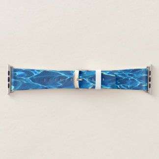 Dark Blue Pool Water Apple Watch Band