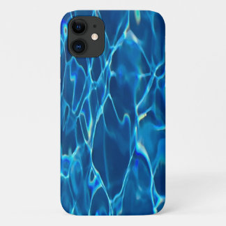 Dark Blue Pool Water iPhone 11 Case