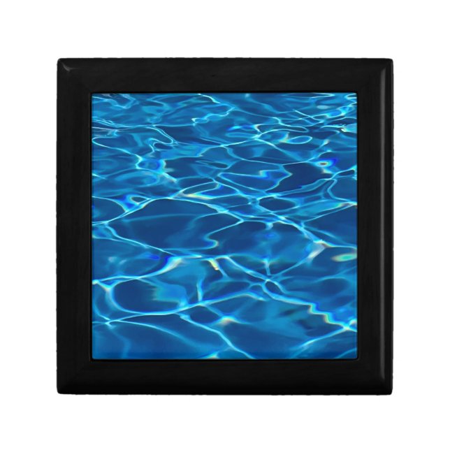 Dark Blue Pool Water  Gift Box (Front)