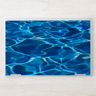 Dark Blue Pool Water HP Laptop Skin