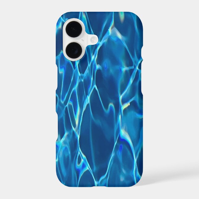 Dark Blue Pool Water  Iphone Case (Back)