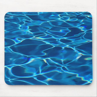 Dark Blue Pool Water Mouse Pad