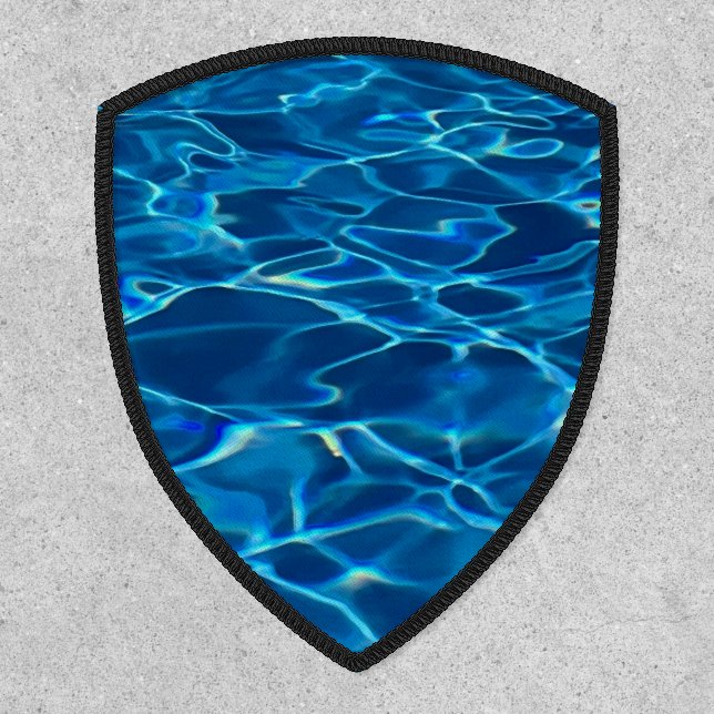 Dark Blue Pool Water  Patch (Front)