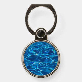 Dark Blue Pool Water Phone Ring Stand