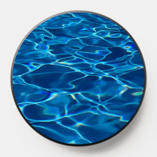 Dark Blue Pool Water PopSocket