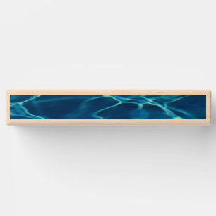 Dark Blue Pool Water Topple Tower