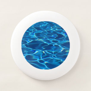 Dark Blue Pool Water  Wham-O Frisbee