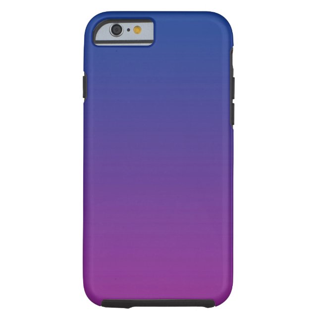 Dark Blue & Purple Ombre Case-Mate iPhone Case (Back)