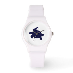 Dark Blue Sea Turtle Watch