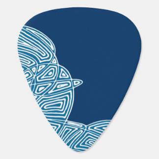 Dark Blue Skies Guitar Pick