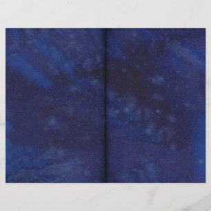 Dark Blue Sky Scrapbook Paper