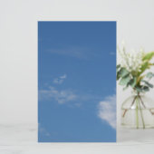 dark blue sky white clouds (Standing Front)