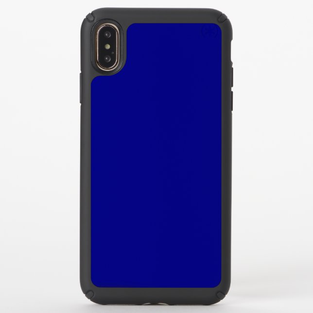 Dark Blue Speck iPhone XS Max Case (Front)