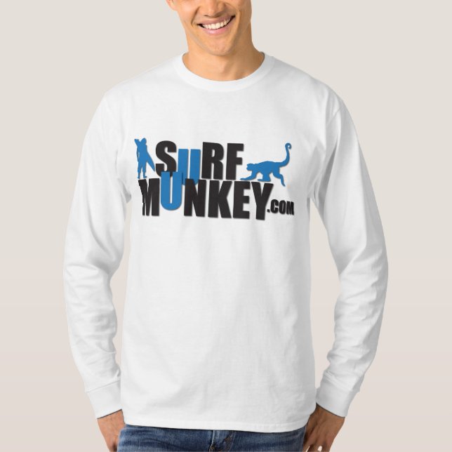 Dark blue - Surf Munkey billboard design #2 T-Shirt (Front)