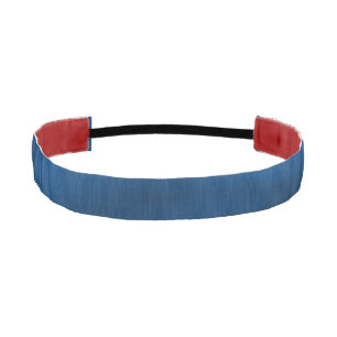 Dark Blue Water Ripples Athletic Headband