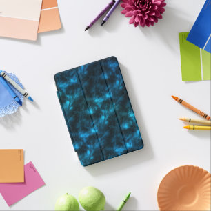 Dark Blue Waves iPad Mini Cover