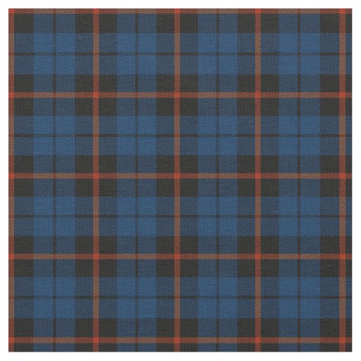 dark blue with red strip plaid print2 fabric