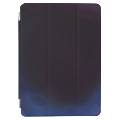 Dark Bokeh Smoke Frame _ Blue iPad Air Cover