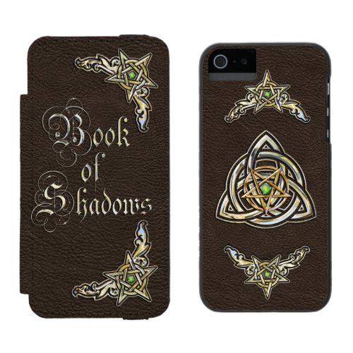 Dark Book of Shadows Wallet Case For iPhone SE55s