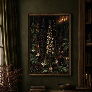 Dark Botanical 24x36 Gallery Wrap