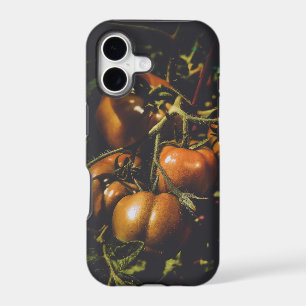Dark Botanical Tomato Rustic Farmhouse Vintage iPhone 17 Case