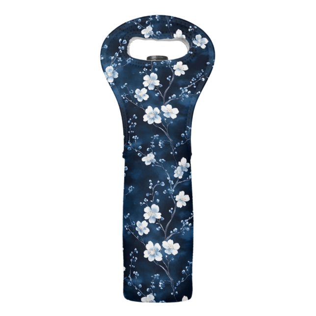 Dark Botanicals Wine Bag (Front)