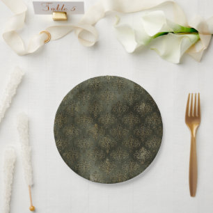 Dark Boudoir Paper Plates