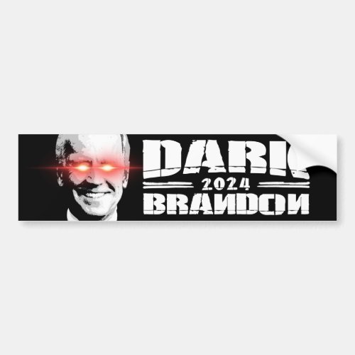 Dark Branden Bumper Sticker