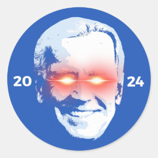 Dark Brandon 2024 Big Head Classic Round Sticker