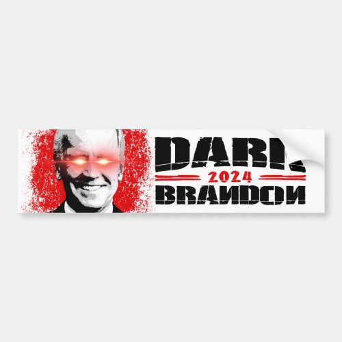 Dark Brandon 2024 Bumper Sticker