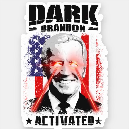 Dark Brandon Activated Sticker