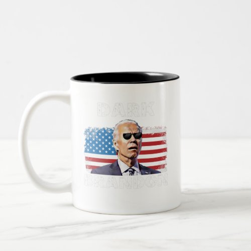 Dark Brandon Anti Biden Republican Gifts America Two_Tone Coffee Mug