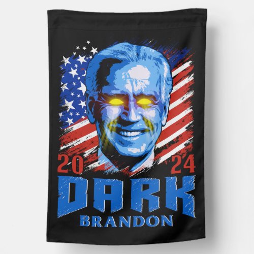 Dark Brandon Biden 2024 campaign meme House Flag