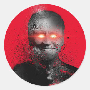 Dark Brandon Classic Round Sticker