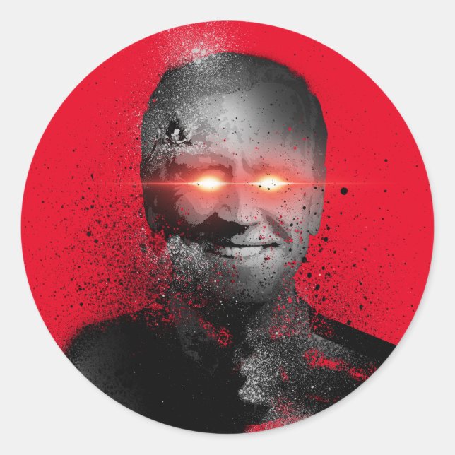 Dark Brandon Classic Round Sticker (Front)