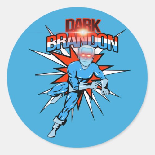 Dark Brandon Classic Round Sticker