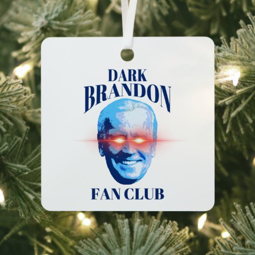 Dark Brandon Fan Club Metal Ornament
