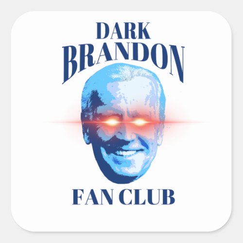 Dark Brandon Fan Club Square Sticker