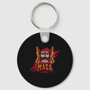 Dark Brandon Halloween Costume Scary Trump Biden F Keychain