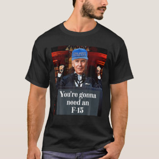 Dark Brandon Halloween Costume Scary Trump Biden F T-Shirt